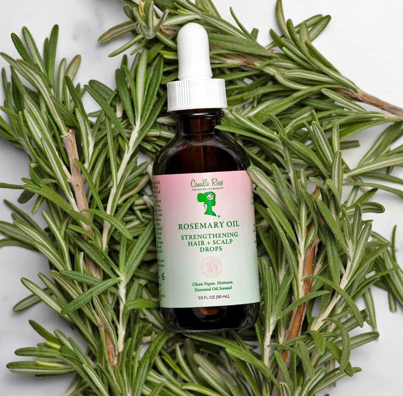 Camille Rose Rosemary Oil Strengthening Hair & Scalp Drops 1.9OZ